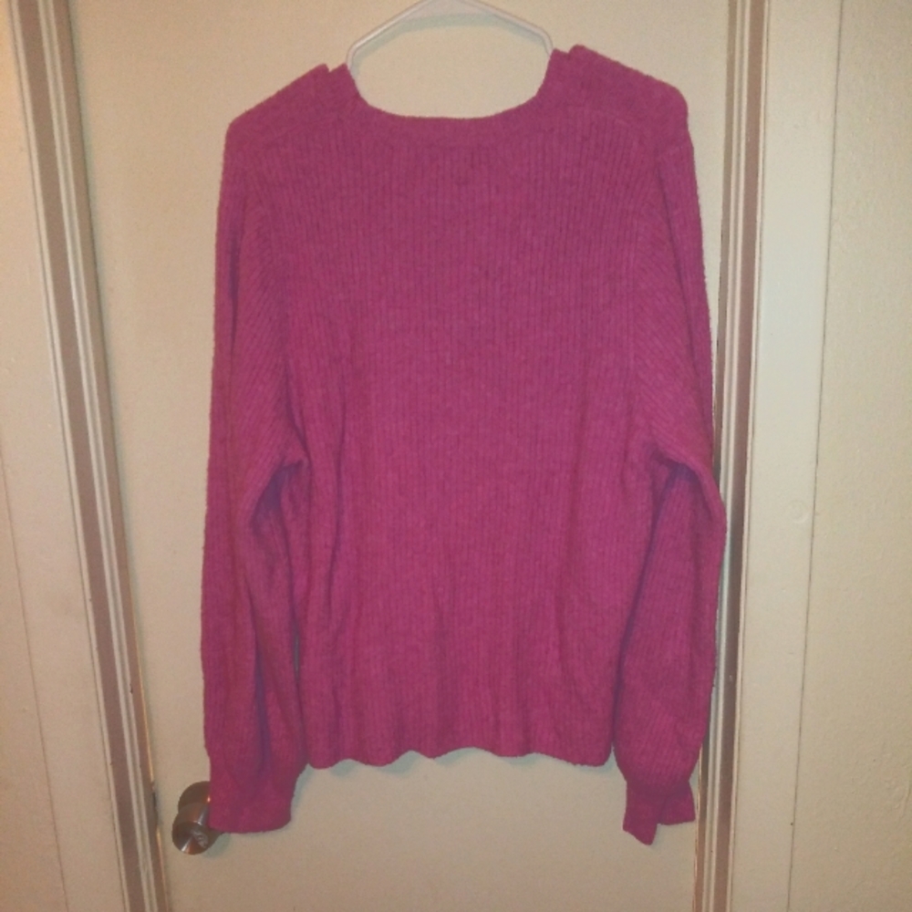 J Crew Factory Super soft balloon sleeve Sweater Size XXL